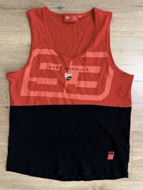 Ducati Corse Marc Marquez Red Black Women's Tank XL